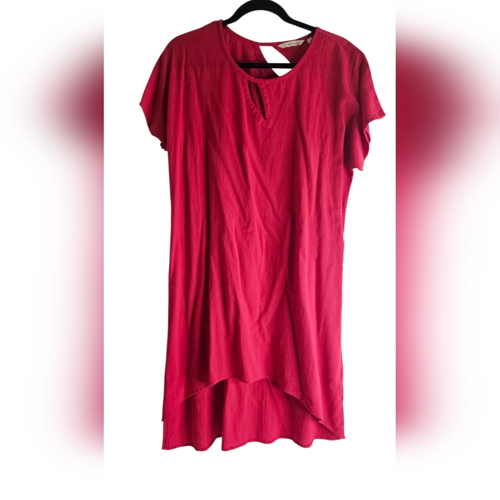 Soft Surroundings Sheath Dress with Dolman Sleeves Size L
